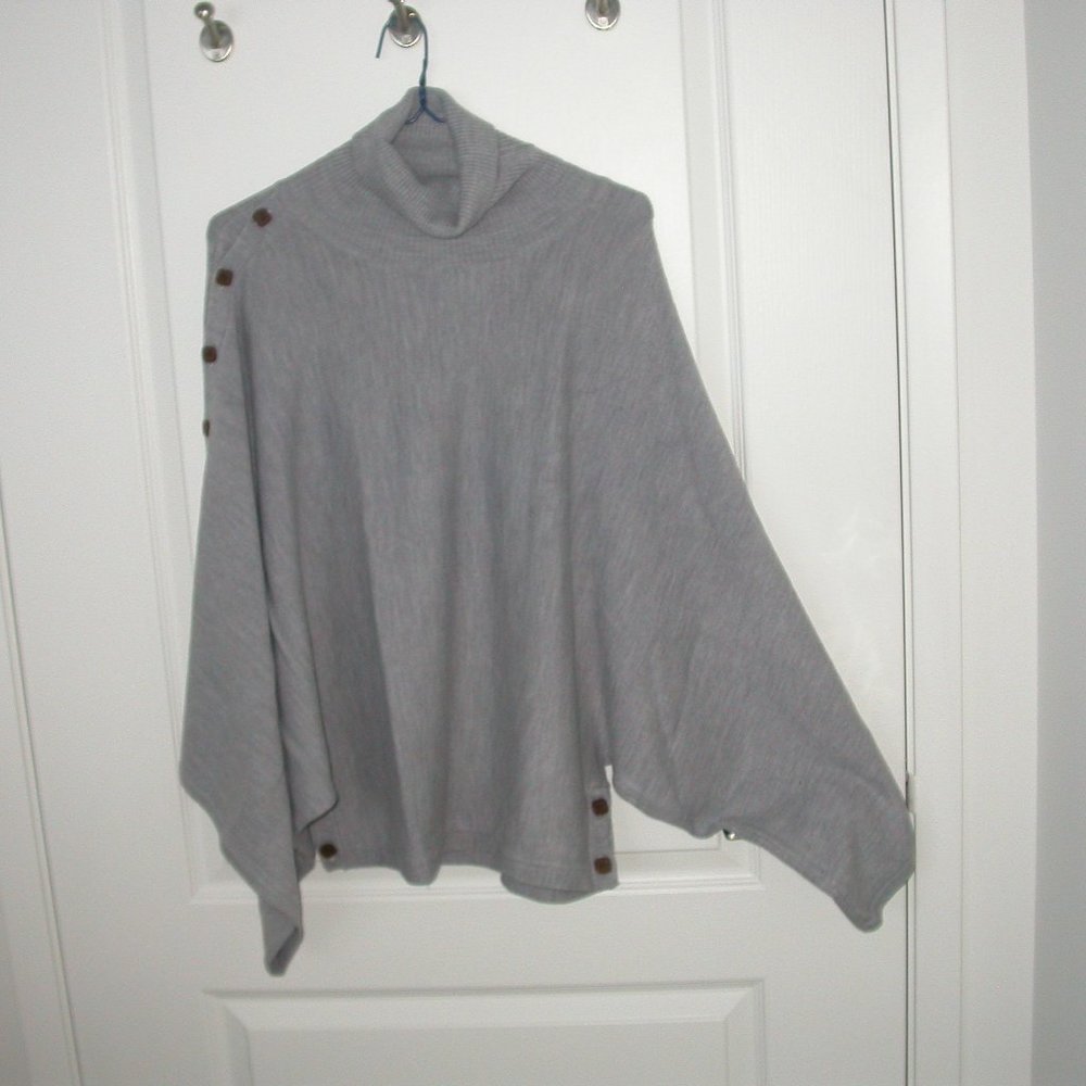 Grey Turtle Neck Sweater